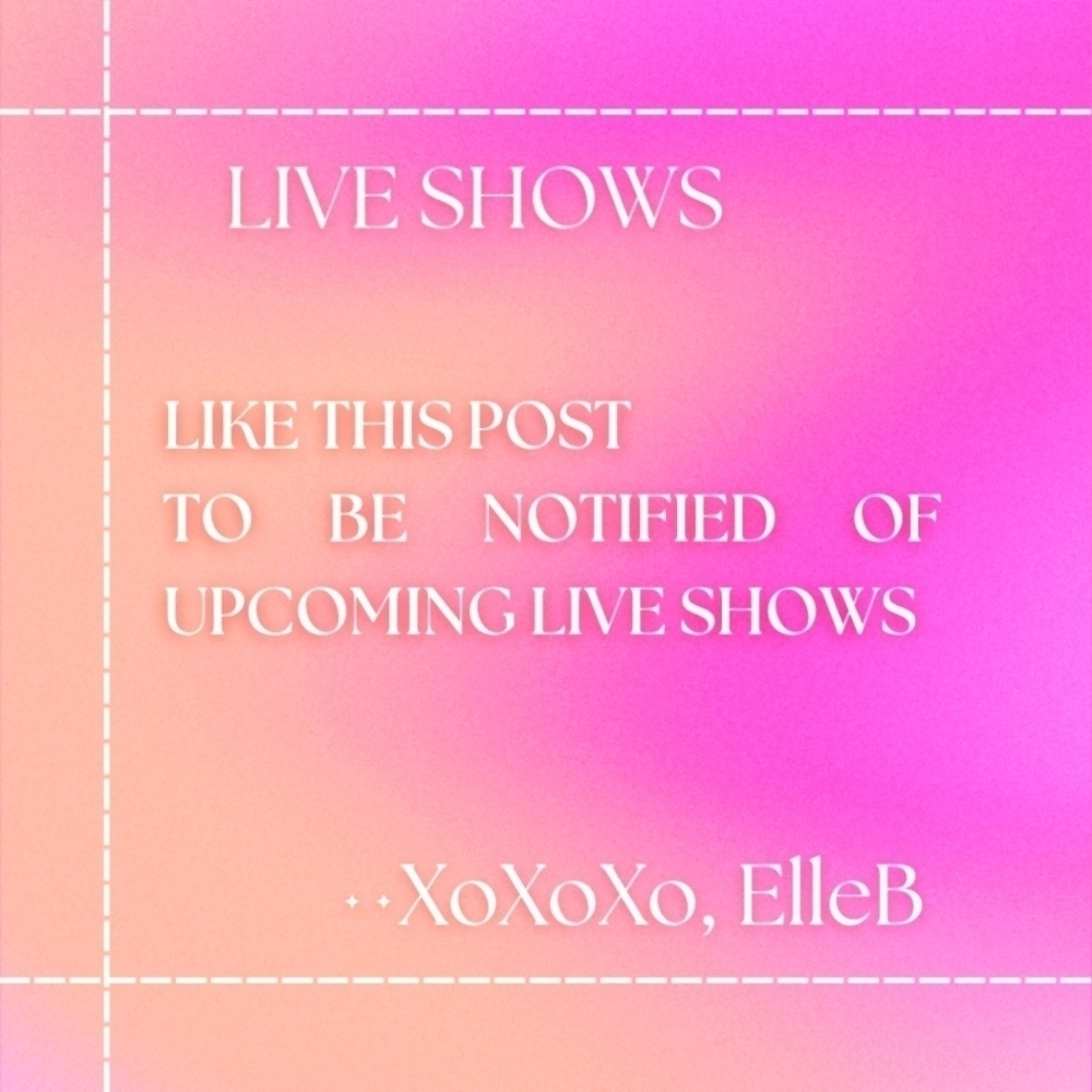 LIVE SHOW NOTIFICATIONS